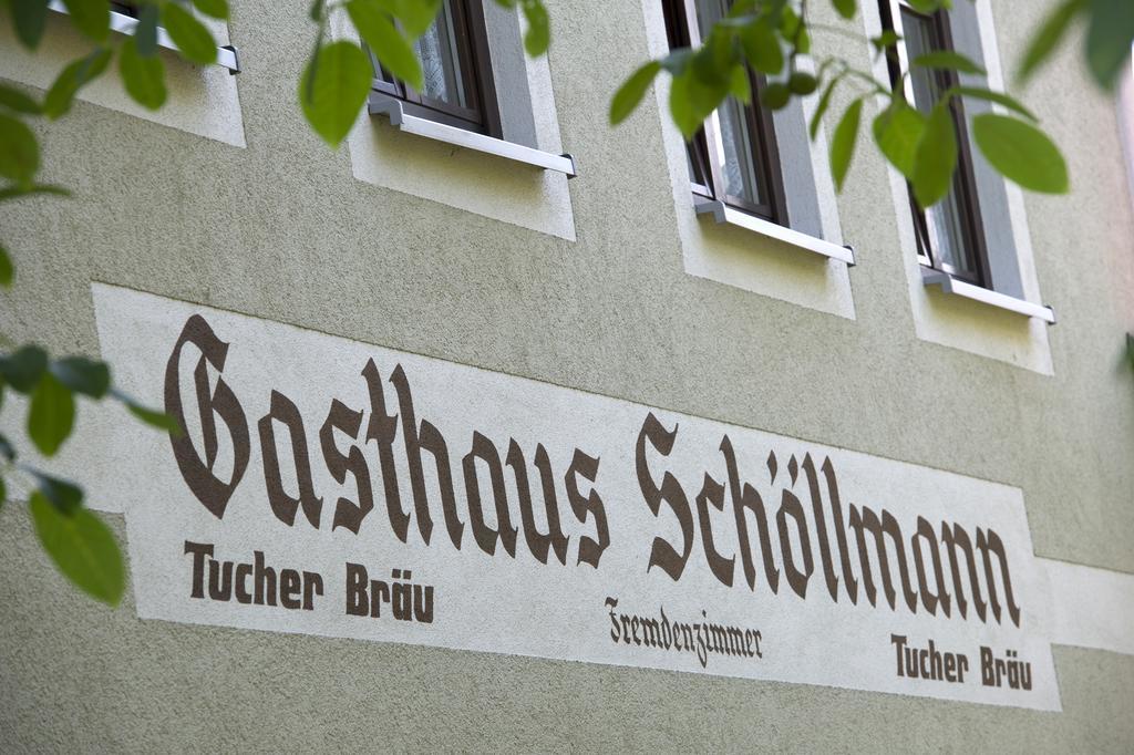 Gasthaus Schoellmann Feuchtwangen Ngoại thất bức ảnh