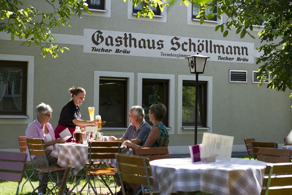 Gasthaus Schoellmann Feuchtwangen Ngoại thất bức ảnh