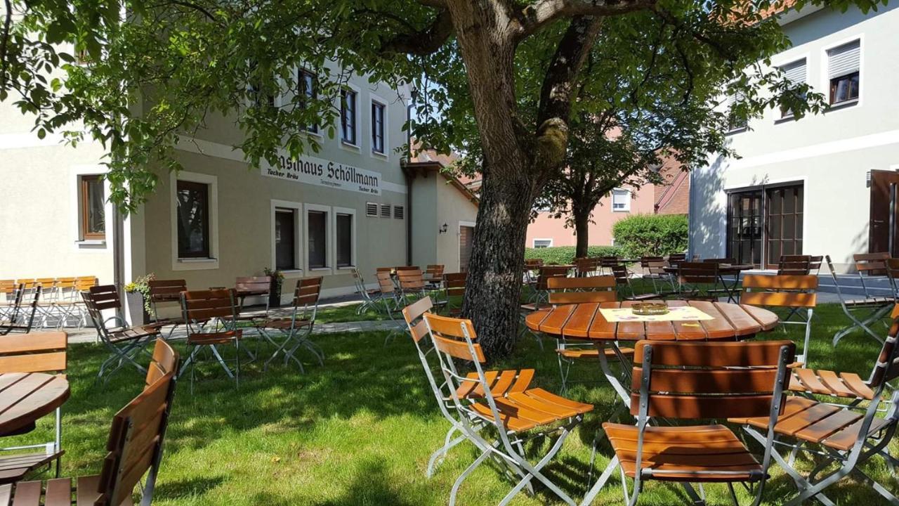 Gasthaus Schoellmann Feuchtwangen Ngoại thất bức ảnh
